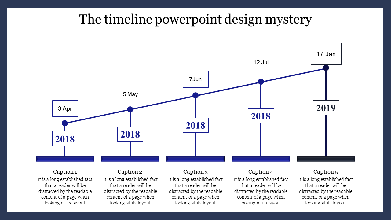Free - Timeline PowerPoint Design Template and Google Slides
